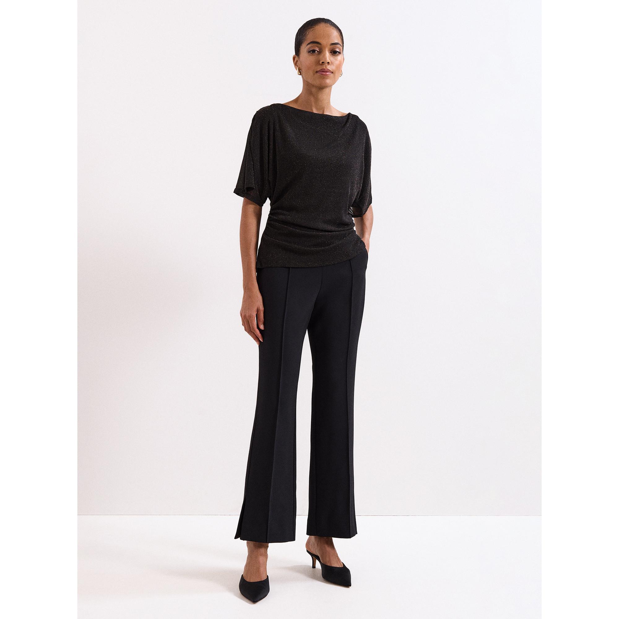 Phase Eight Martha Glitzer Kurzarm Top  