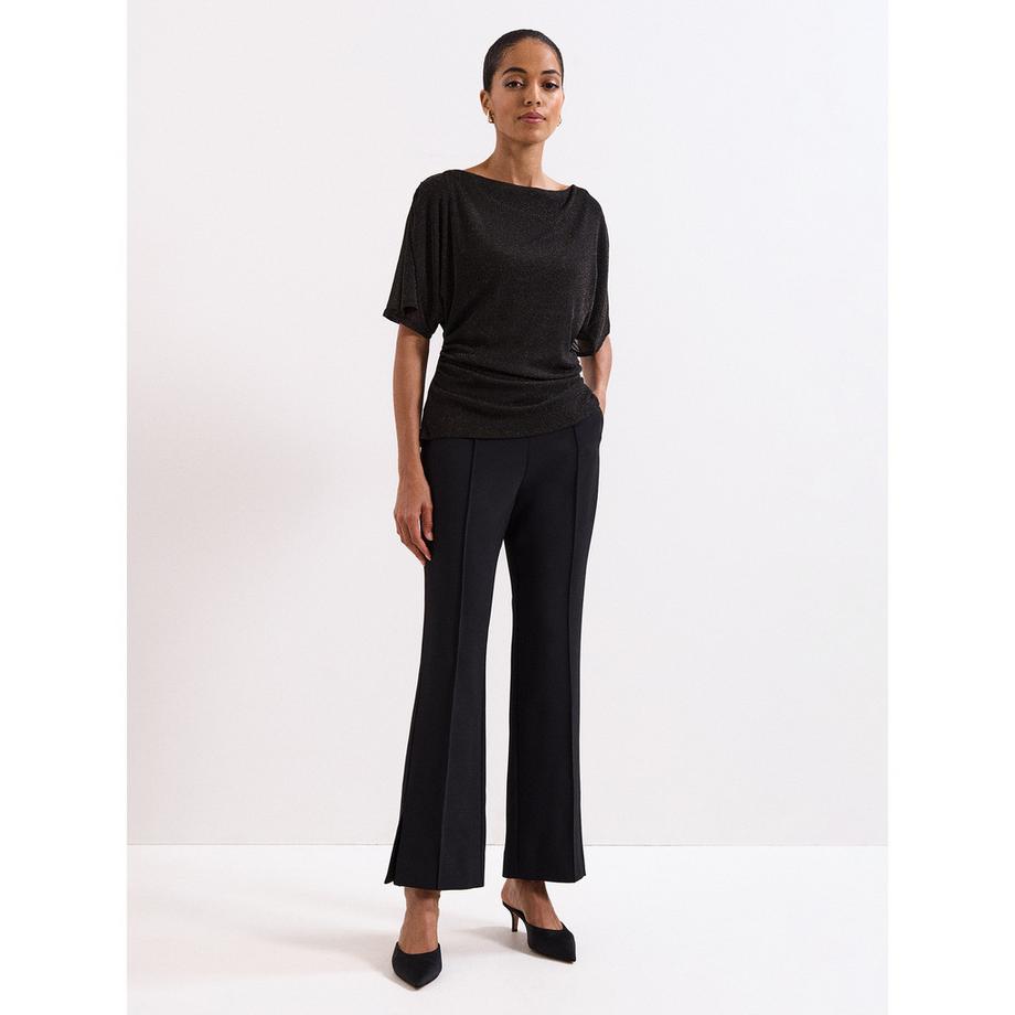 Phase Eight Martha Top Maniche Corte Glitterato  