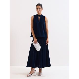 Phase Eight Eilish Velours Top Sans Manches  