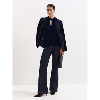 Phase Eight Eilish Velours Top Sans Manches  