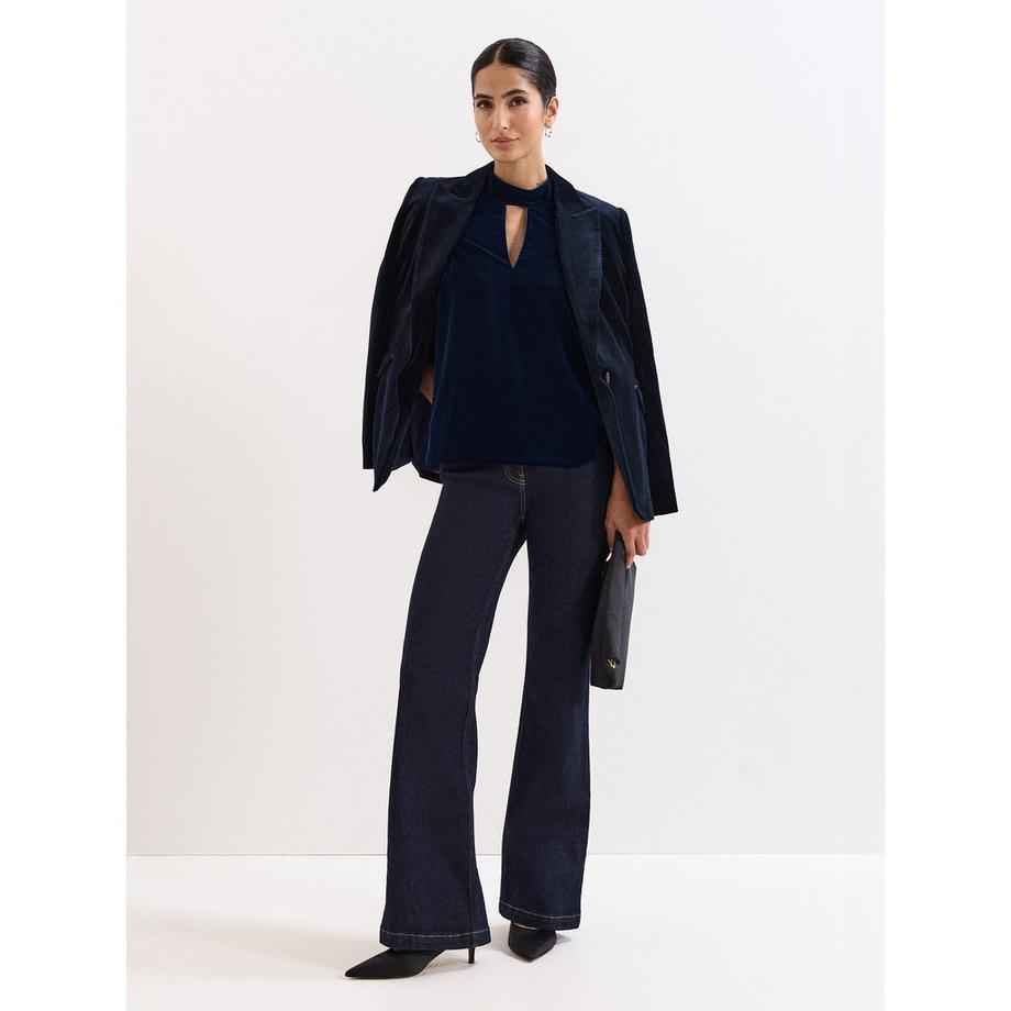 Phase Eight Eilish Samt Ärmelloses Top  