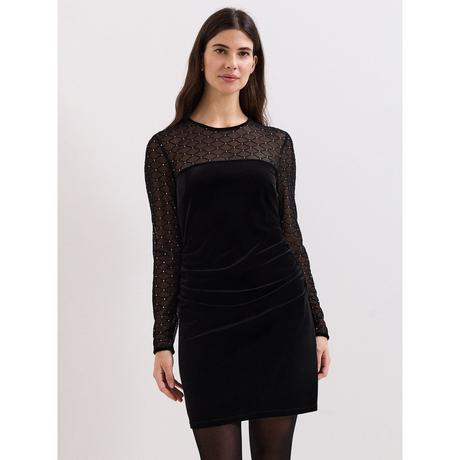 Phase Eight Amberose Samt Minikleid  