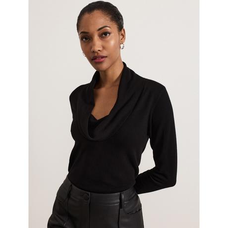 Phase Eight Lottie Wasserfallkragen Pullover  