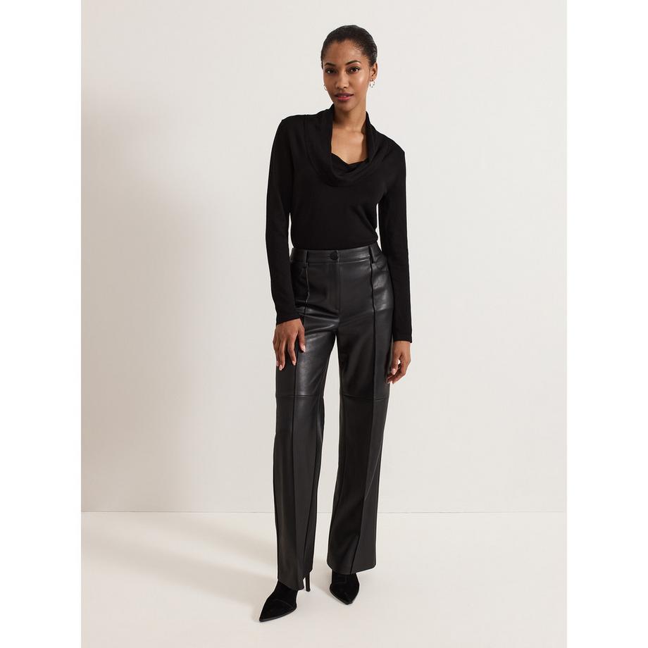 Phase Eight Lottie Col Drapé Pullover  