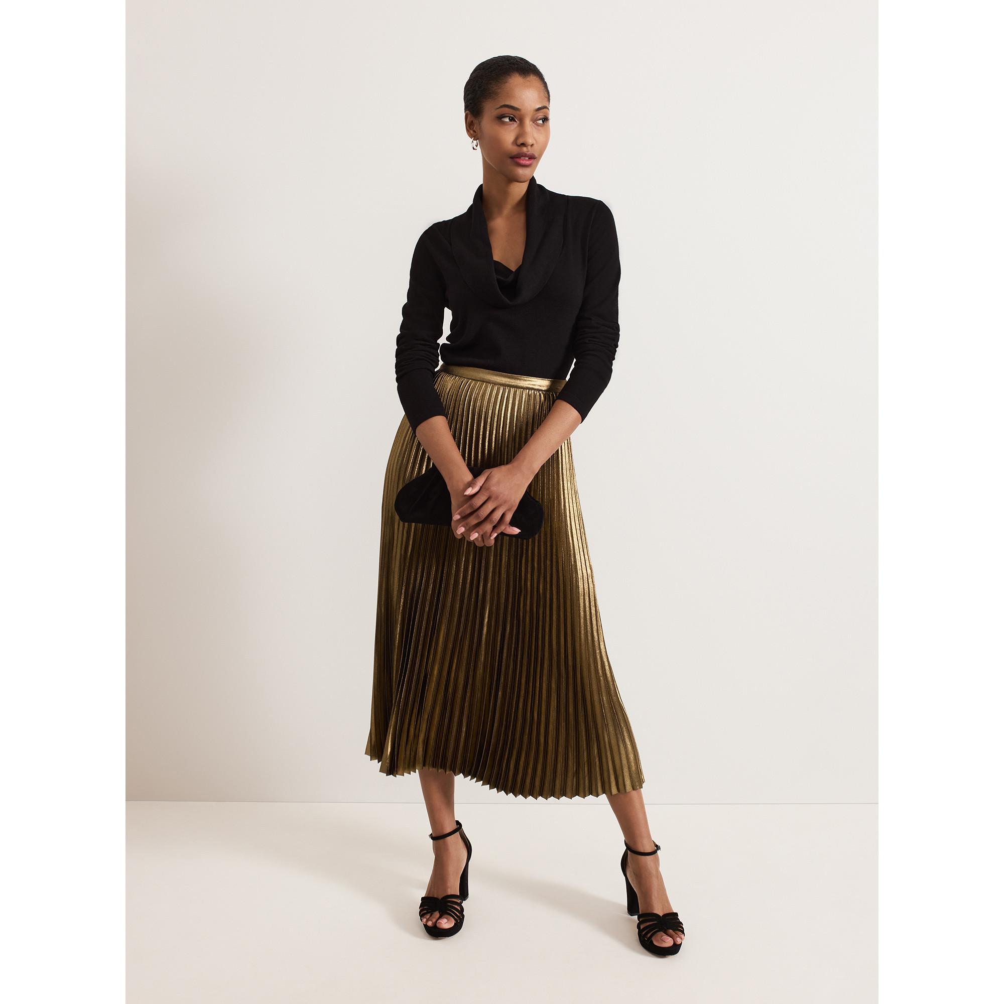 Phase Eight Lottie Wasserfallkragen Pullover  