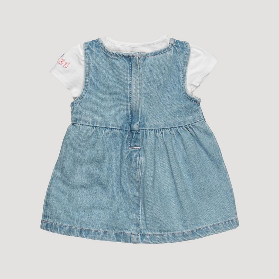 GUESS T-Shirt et Robe en Jean Ensemble  