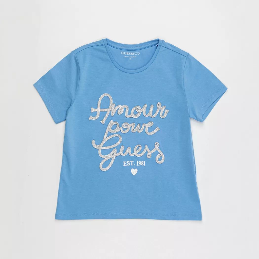 Guess T-Shirt 12A Blue 2