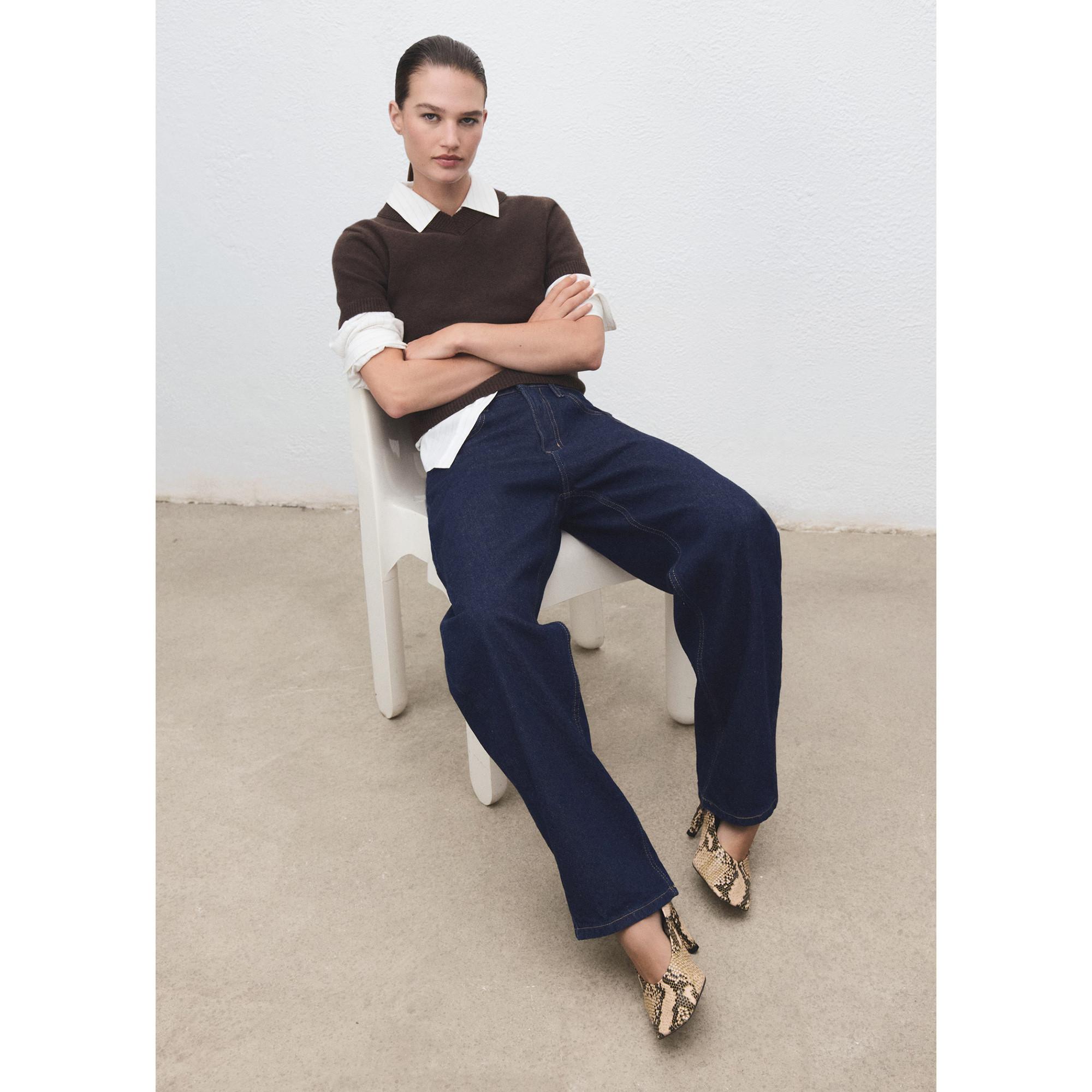 MANGO BET Regular Fit Straight Leg Jeans  