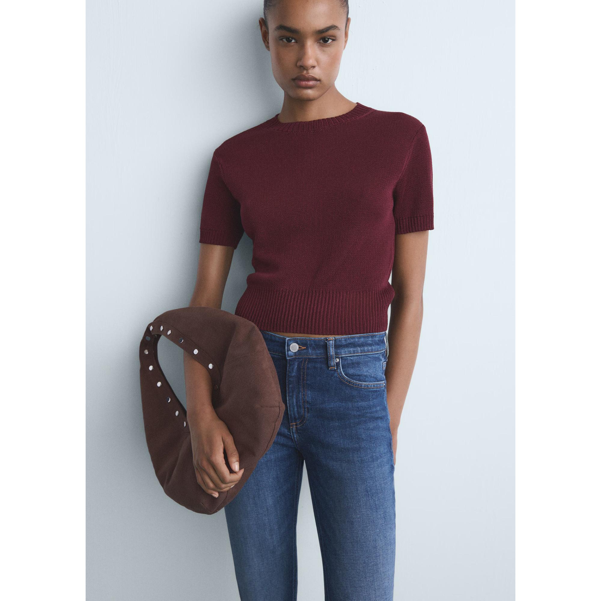 MANGO Newisa Slim Fit Knöchellange Jeans  