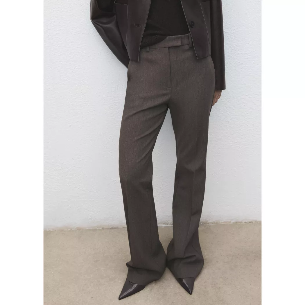 Mango - Hose, für Damen, Grau, Größe 36 3