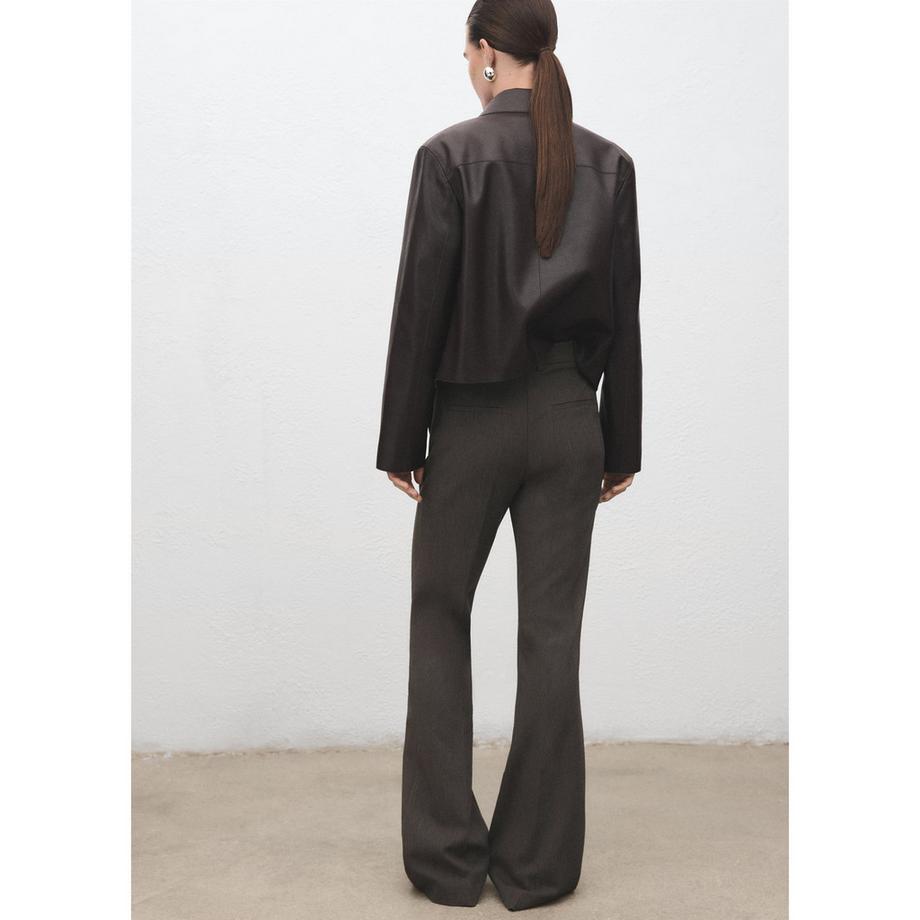 MANGO Pantalon en tissu Emma  