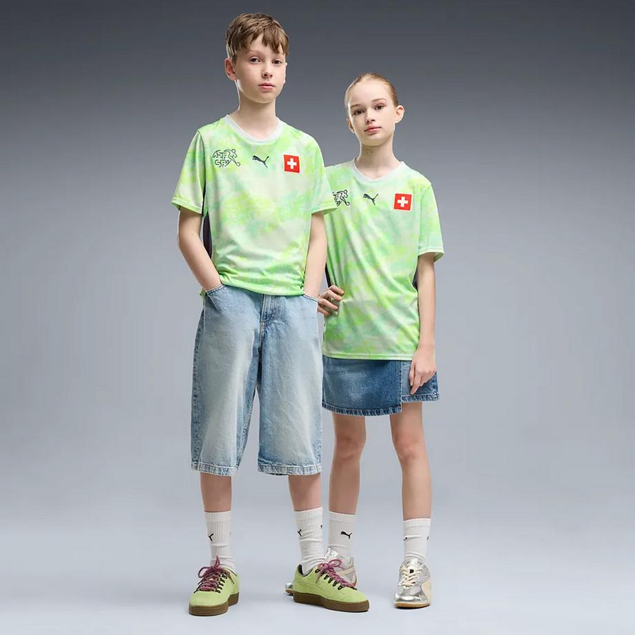 PUMA Switzerland 26 Away Kids Maillot de foot 