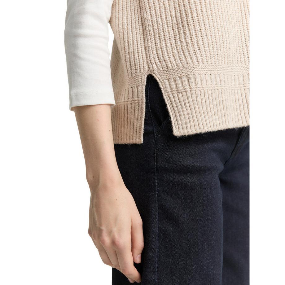 TOM TAILOR Strickpullover Weste  