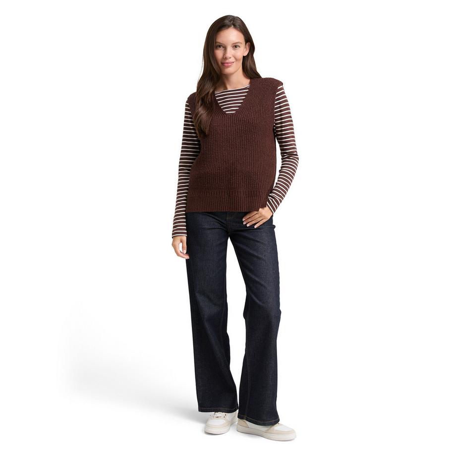 TOM TAILOR Strickpullover Weste  