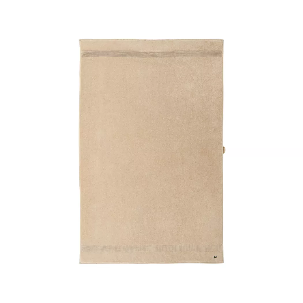 Lacoste - Badetuch, 100x150 cm, Beige