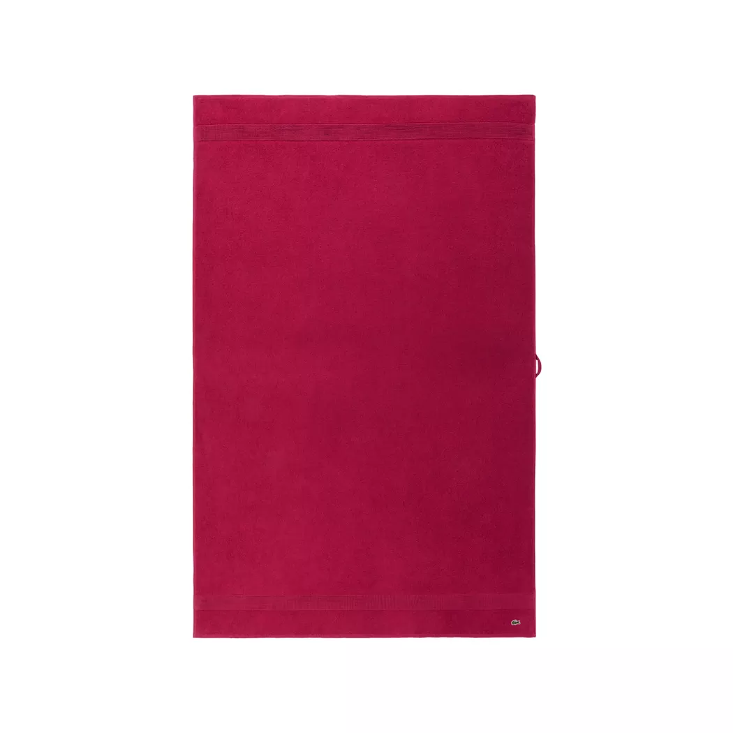 Lacoste - Badetuch, 100x150 cm, Pink