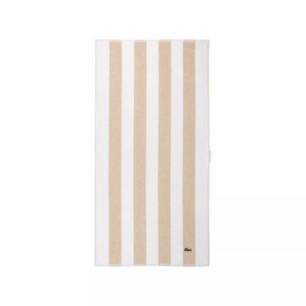 Lacoste - Handtuch, 50 x 100 cm, Beige