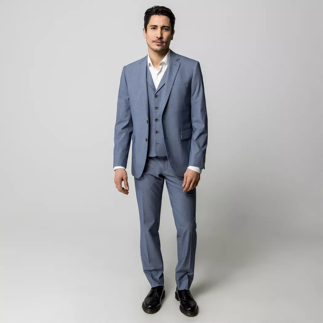 Manor Man - Blazer, für Herren, Blau, Größe 50 3