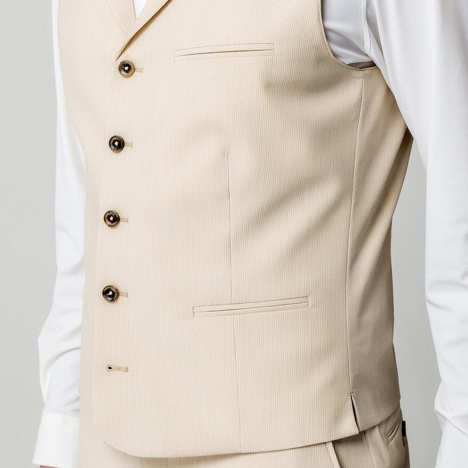 Manor Man Herren Anzug Gilet Regular Fit  