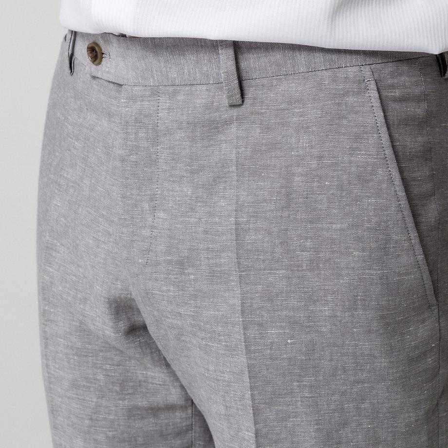 Manor Man Pantaloni in Cotone Lino  