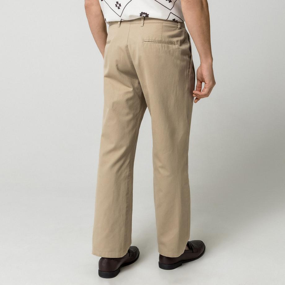 Manor Man Baumwoll Leinen Hose  