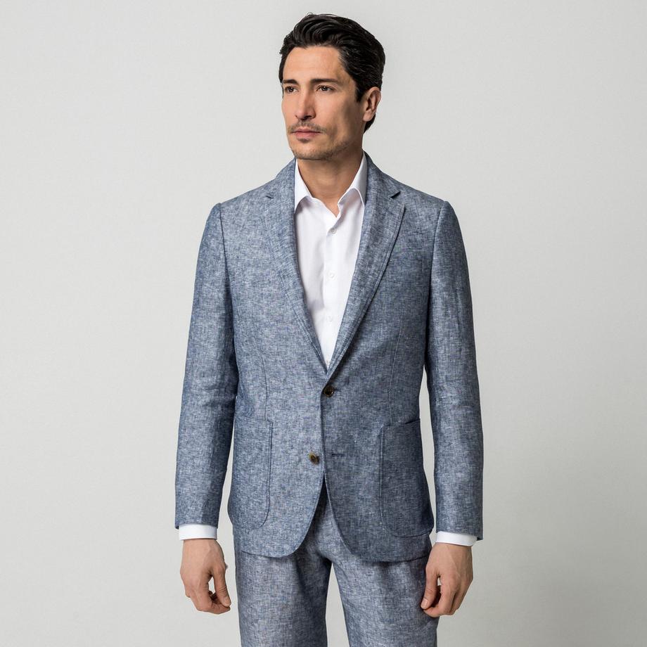 Manor Man Blazer en Lin  