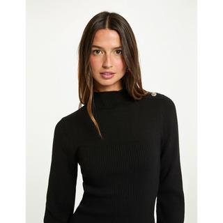MORGAN Abito in Maglia Collo Alto  