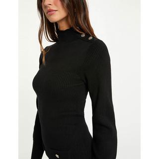 MORGAN Abito in Maglia Collo Alto  