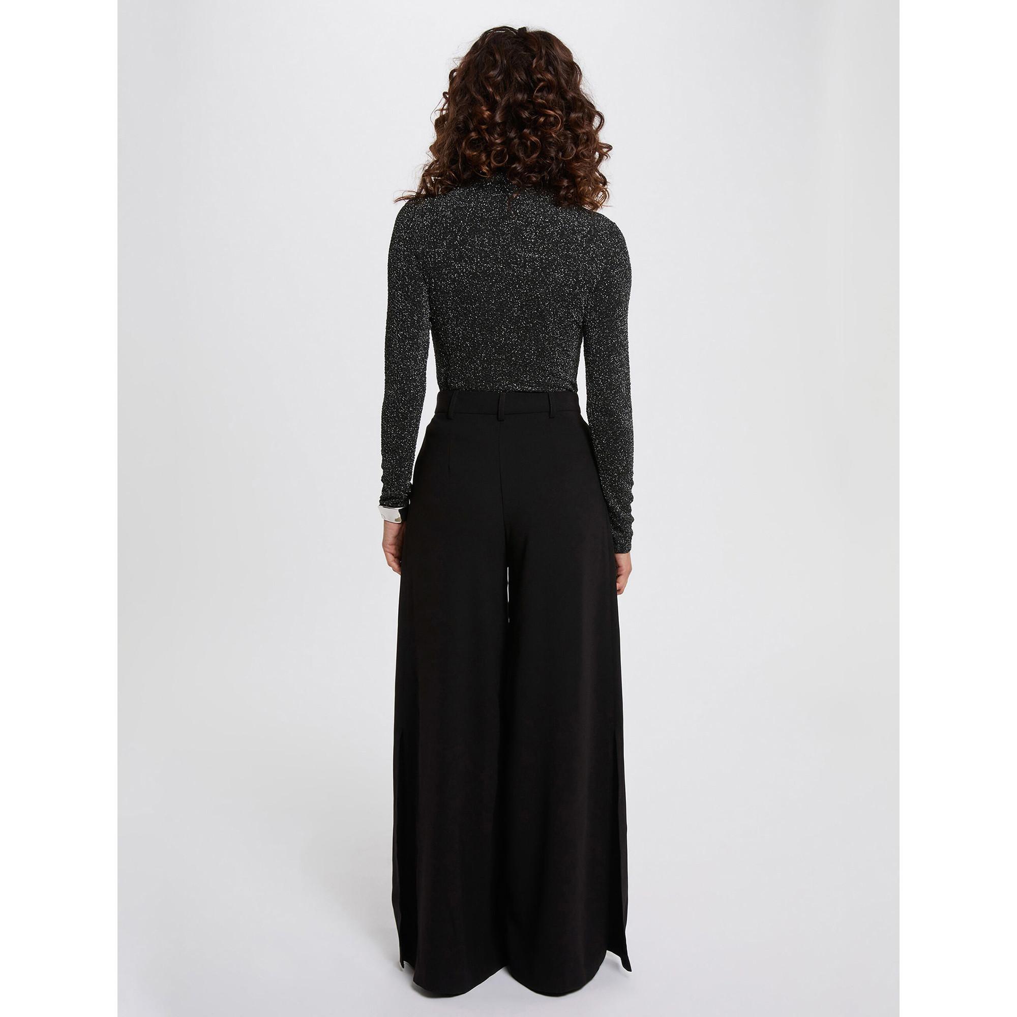 MORGAN T-shirt Métallisé Manches Longues  