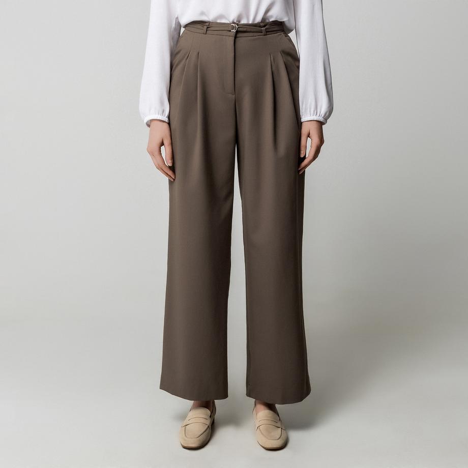 EDITED Weite High Waist Hose  