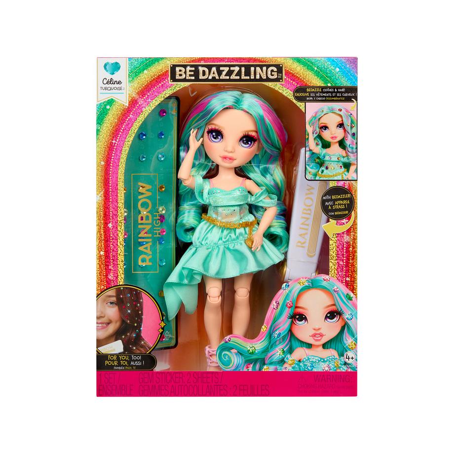 MGA  Rainbow High Be Dazzling Celine Turquoi 