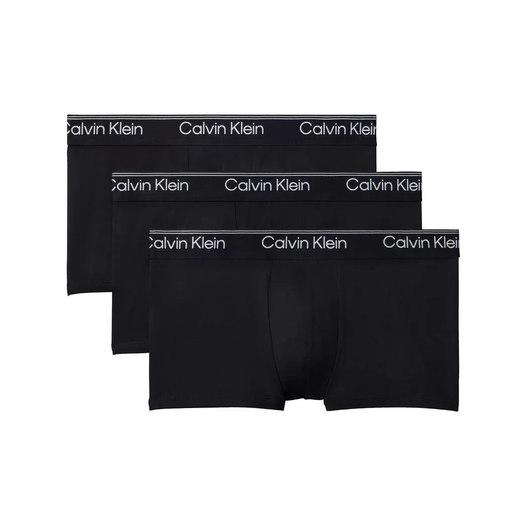 Calvin Klein Boxers Lv00nb4409 Trunk 3 Unités Black / Black / Black L Homme