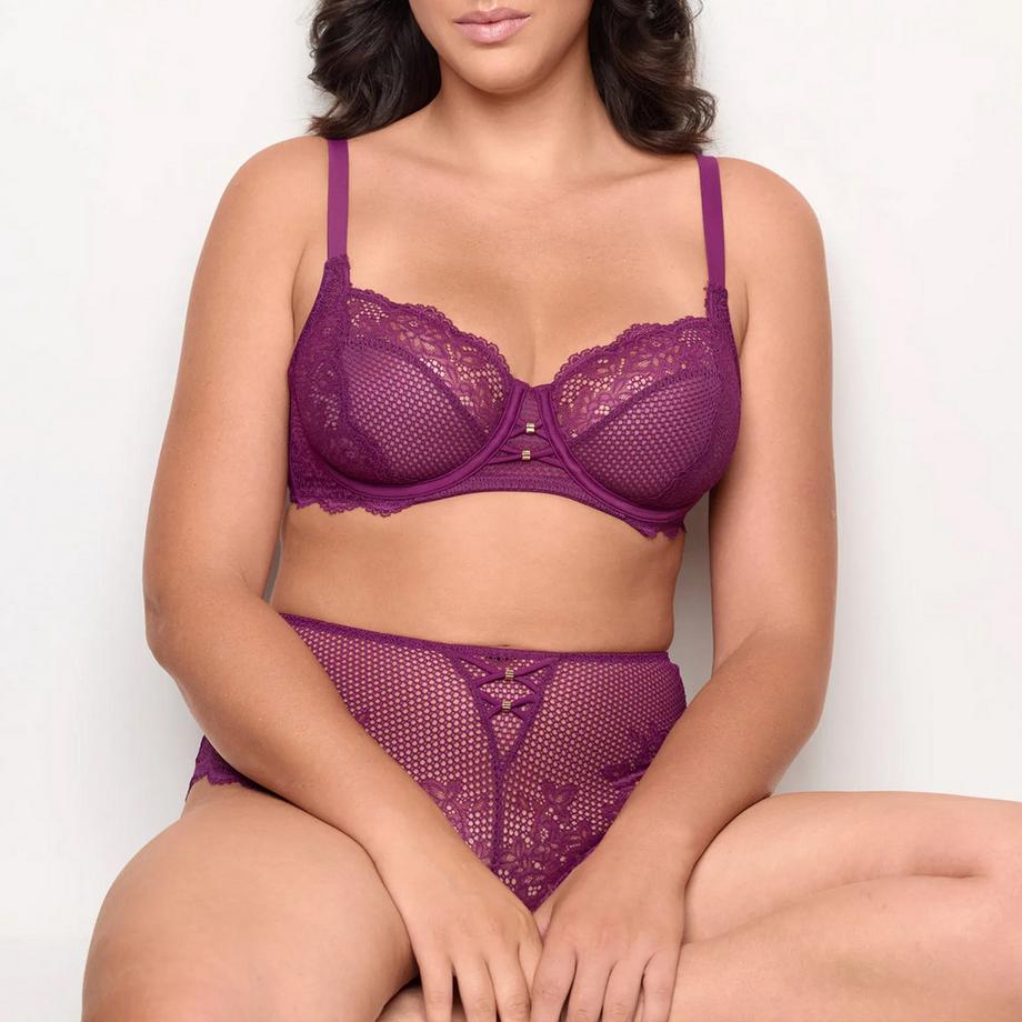 Yamamay Reggiseno a balconette spalline fisse  