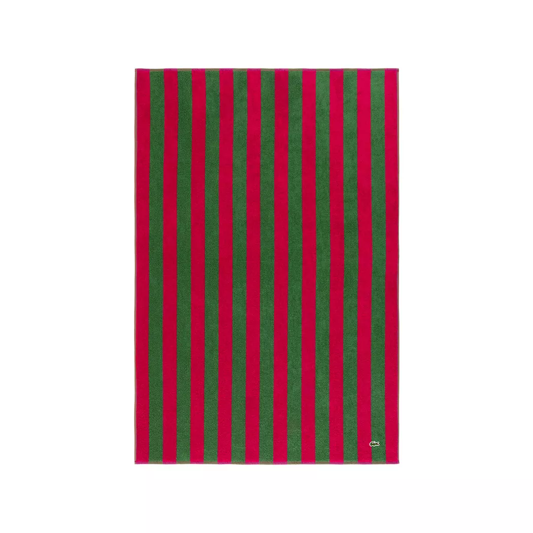 Lacoste - Strandtuch, 100x150 cm, Pink