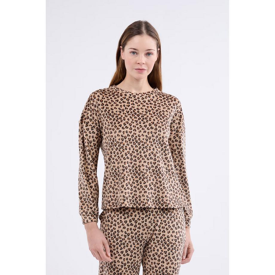 Etam Pyjama Set Lot de 2 Imprimé Léopard  