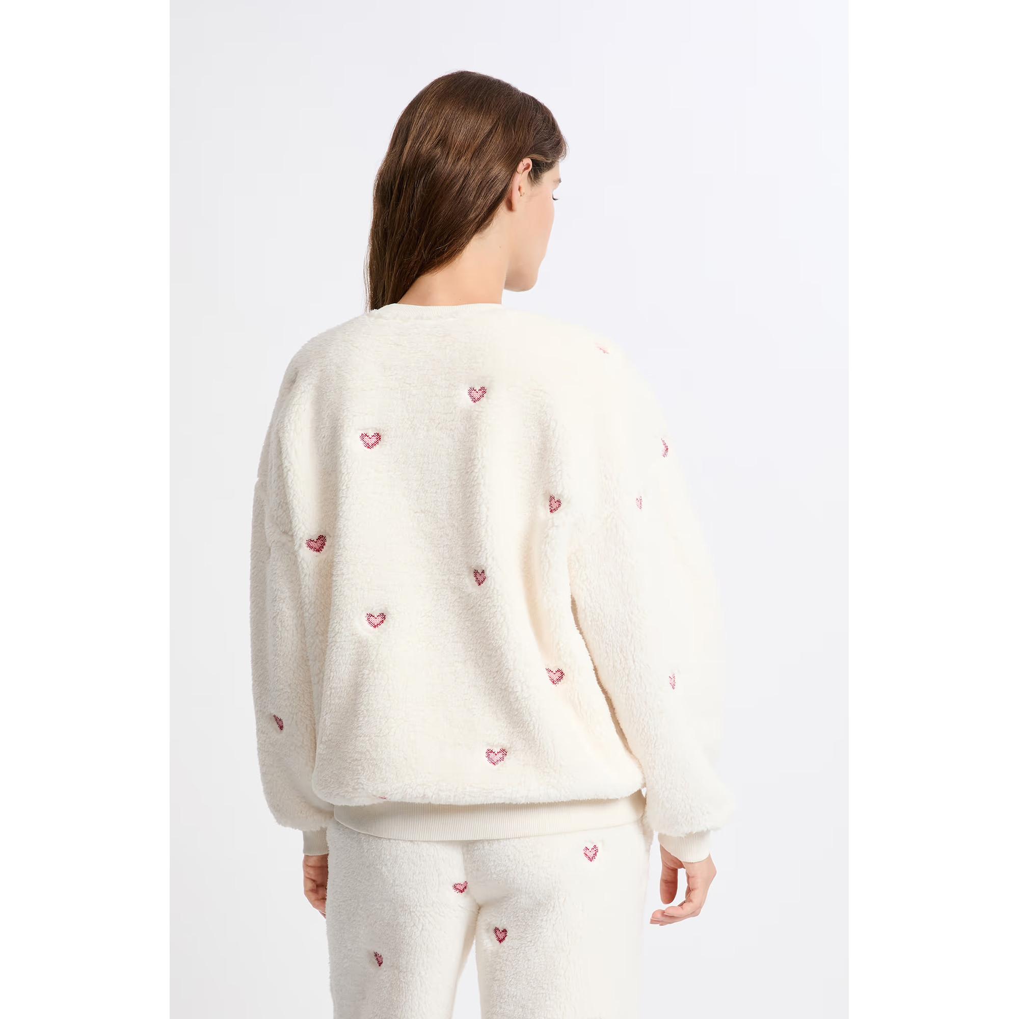 Etam Sweat-shirt Motif Cœur  