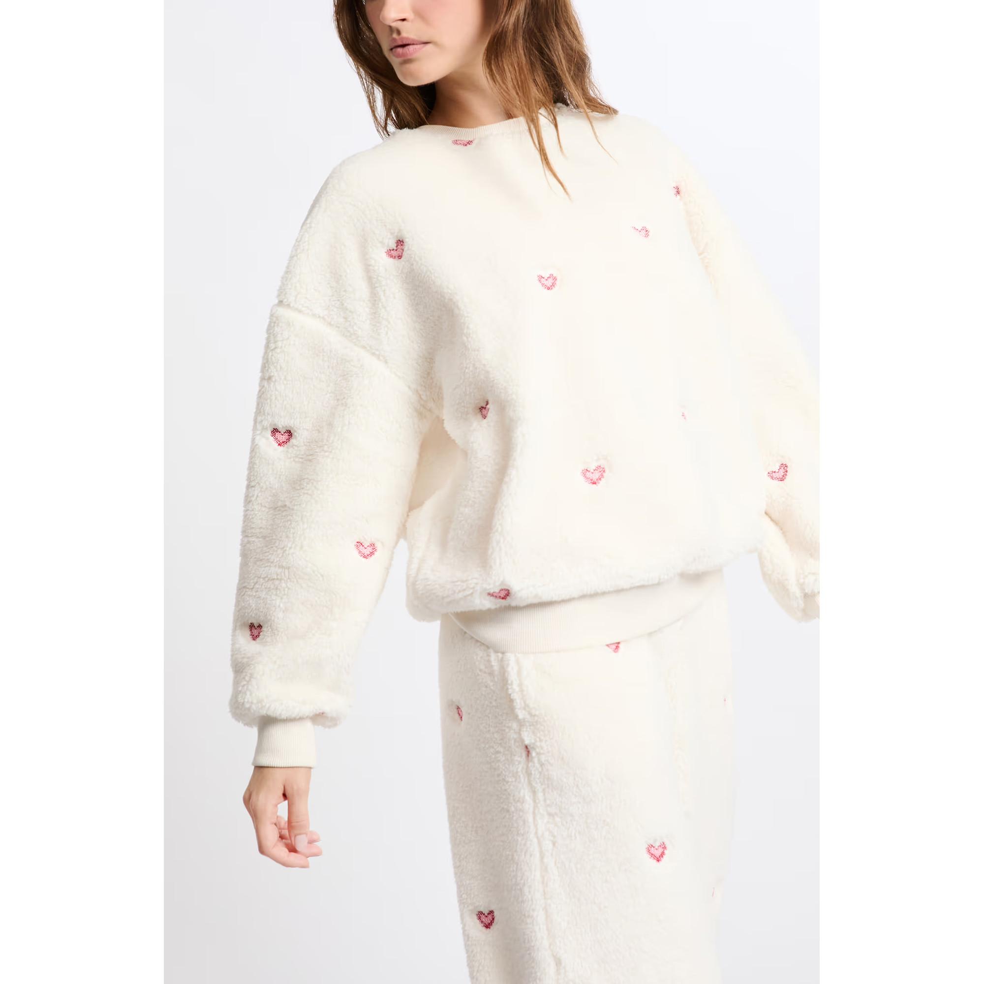 Etam Sweat-shirt Motif Cœur  