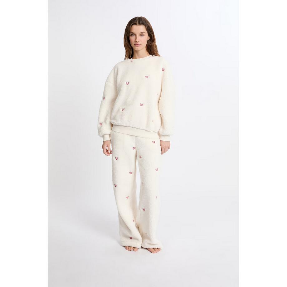 Etam Sweat-shirt Motif Cœur  