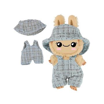 Monster Styles Salopette bouclée avec chapeau de pêcheur