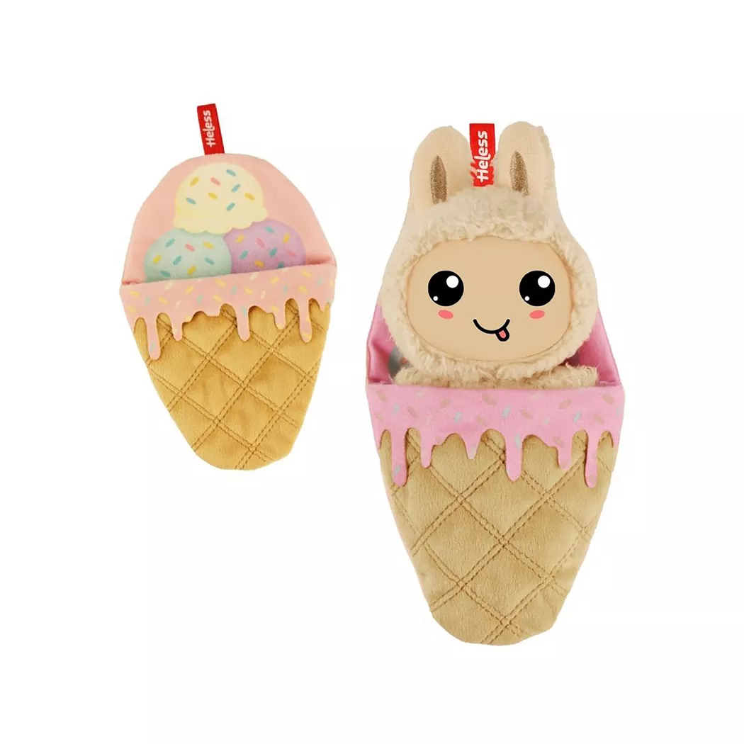 Heless - Monster Styles Schlafsack im Ice Cream Design, Multicolor