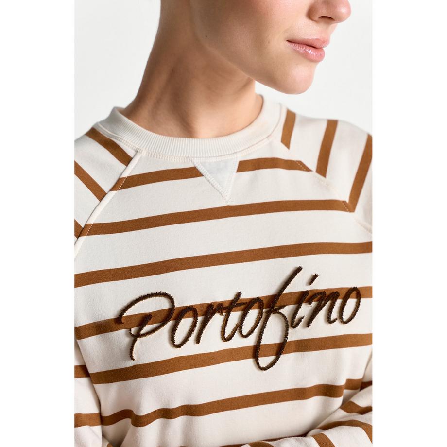 Rich & Royal Gestreiftes Regular Fit Sweatshirt  