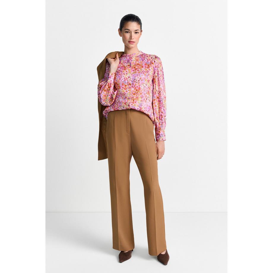 Rich & Royal Camicetta con Stampa Floreale e Colletto a Fiocco  