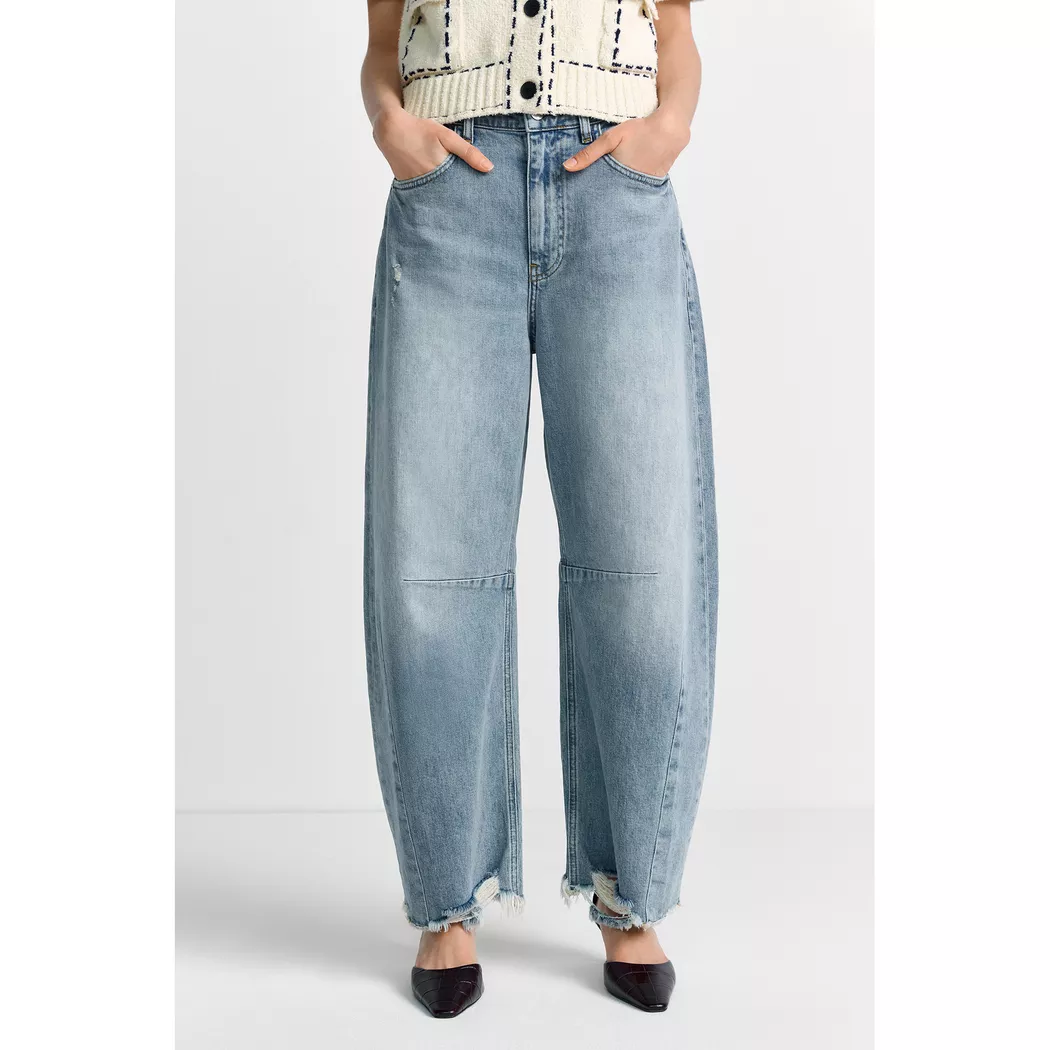 RichRoyal Flared Fit Jeans Denim Blue 26/L32 Women 2