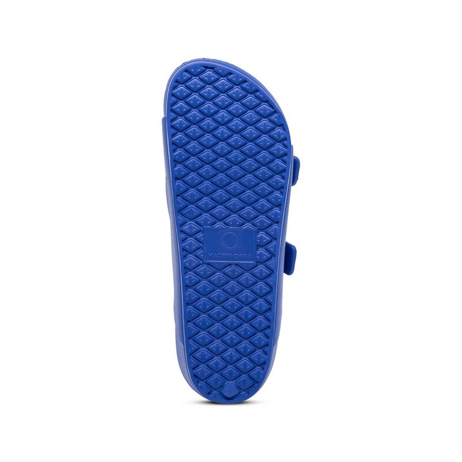 Manor Man Pool Slipper Two Strap Buckle Slippers  