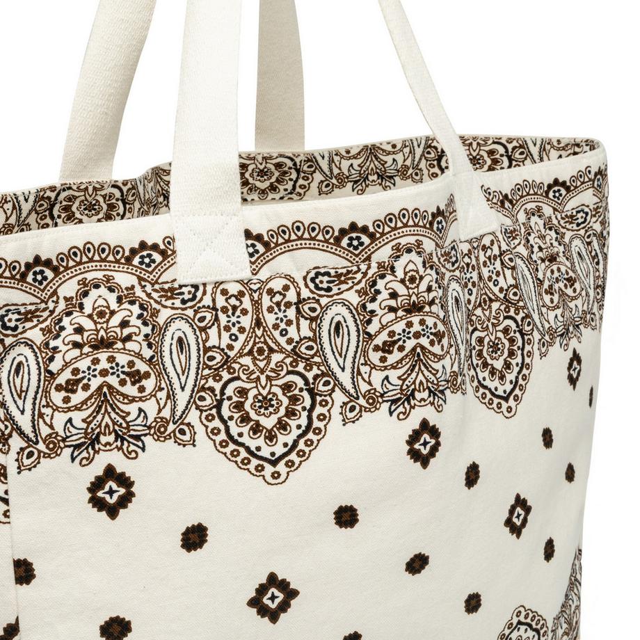 Manor Woman Bedruckte Strandtasche  