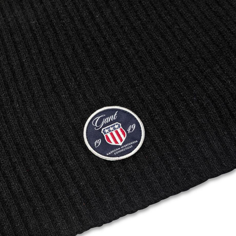 GANT Geripptes Mützen und Schal Set  