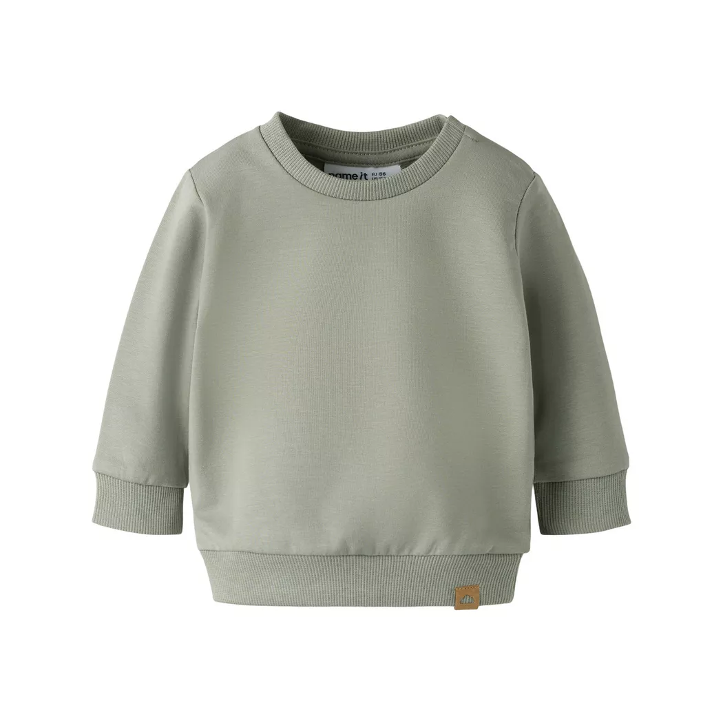 Name It - Sweatshirt, 62, Pastellgrün