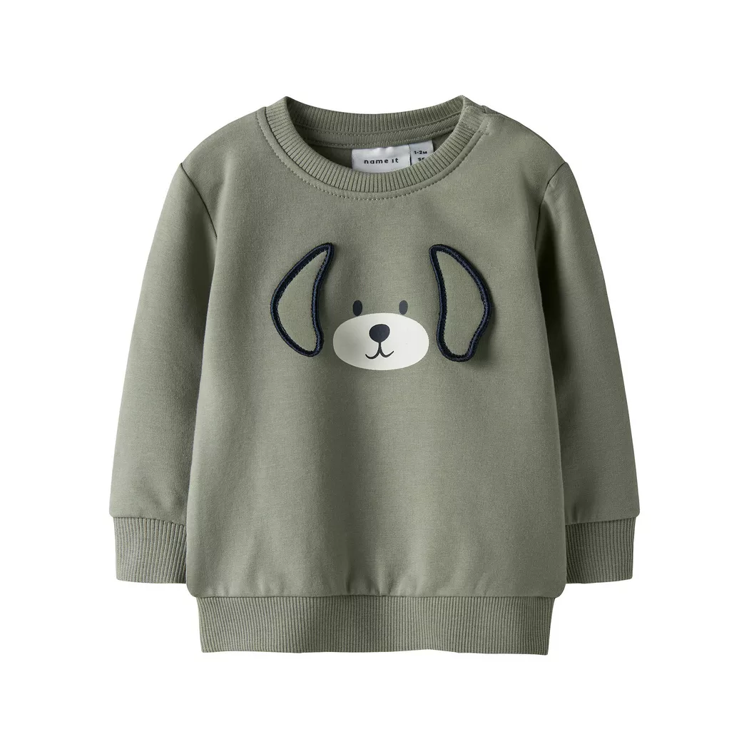 Name It - Sweatshirt, 62, Pastellgrün 2