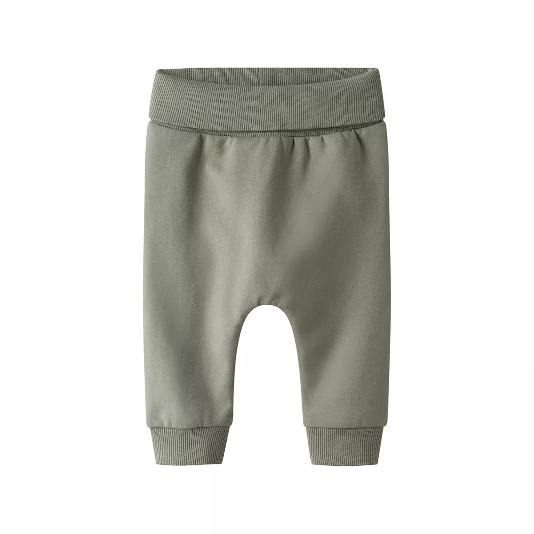 Sweathose NAME IT "NBNTAKKI für Mädchen und Jungen mit Kordelzug", Mädchen, Gr. 86, N-Gr, shadow, Sweatware, Obermaterial: 95% Baumwolle, 5% Elasthan, unifarben, normal knöchellang, Hosen Sweathose, unifarben, casual, regular fit, Baumwollmischung, Sweatw 2