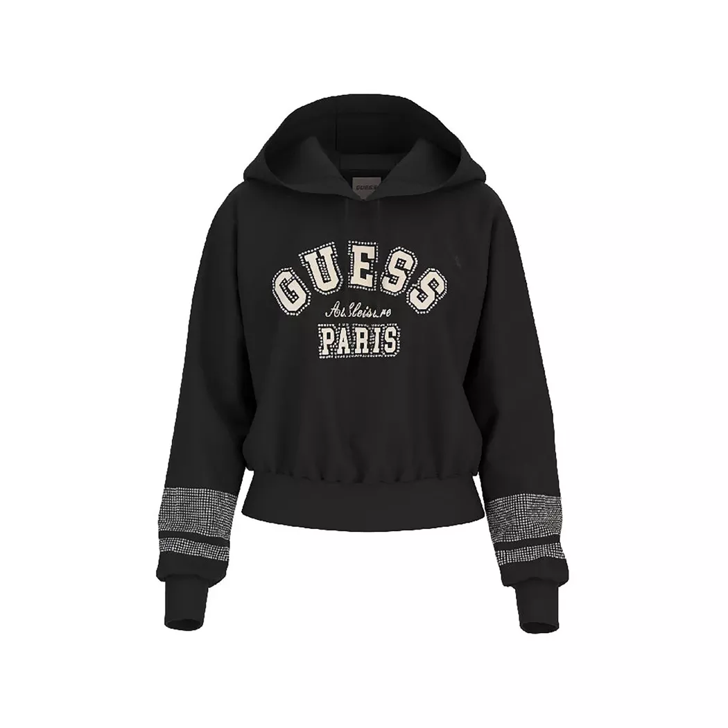Guess - Hoodie, für Damen, Black, Größe L